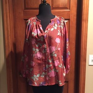 As seen on Jessica Simpson Tucker Designer Blouse